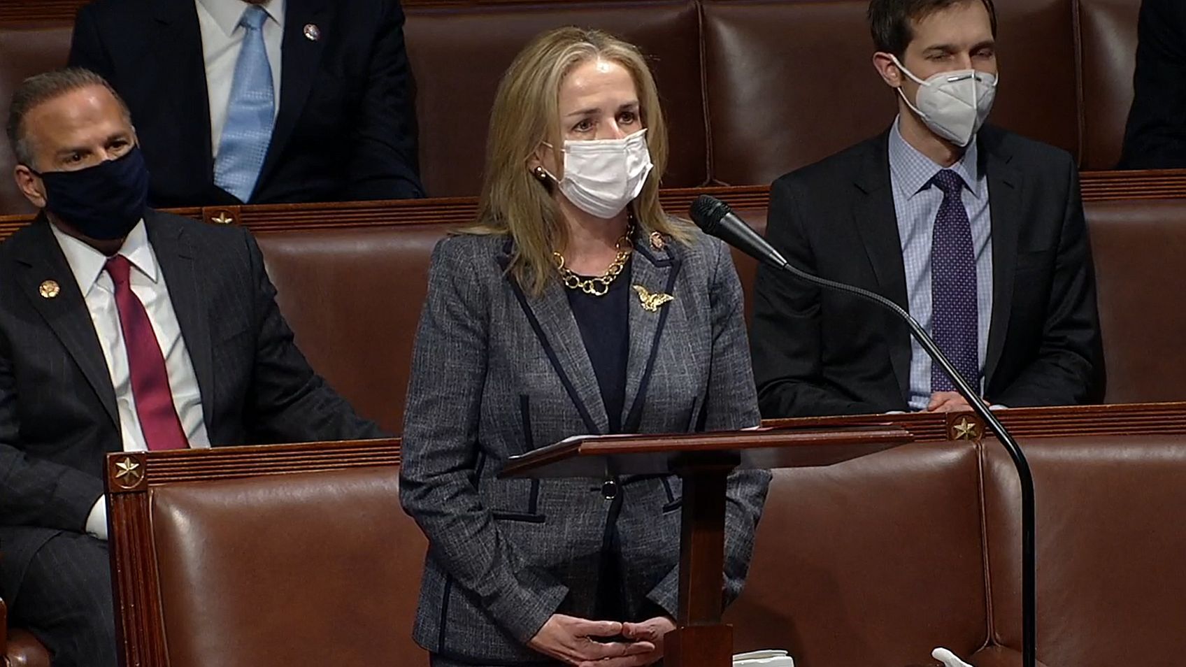 U.S. Rep. Madeleine Dean on House floor